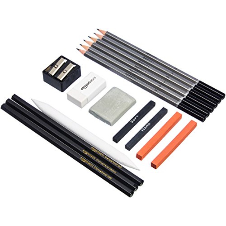 Skizzier- und Zeichenkunst-Sti – Sketching Charcoal Set Bewertung und Preis