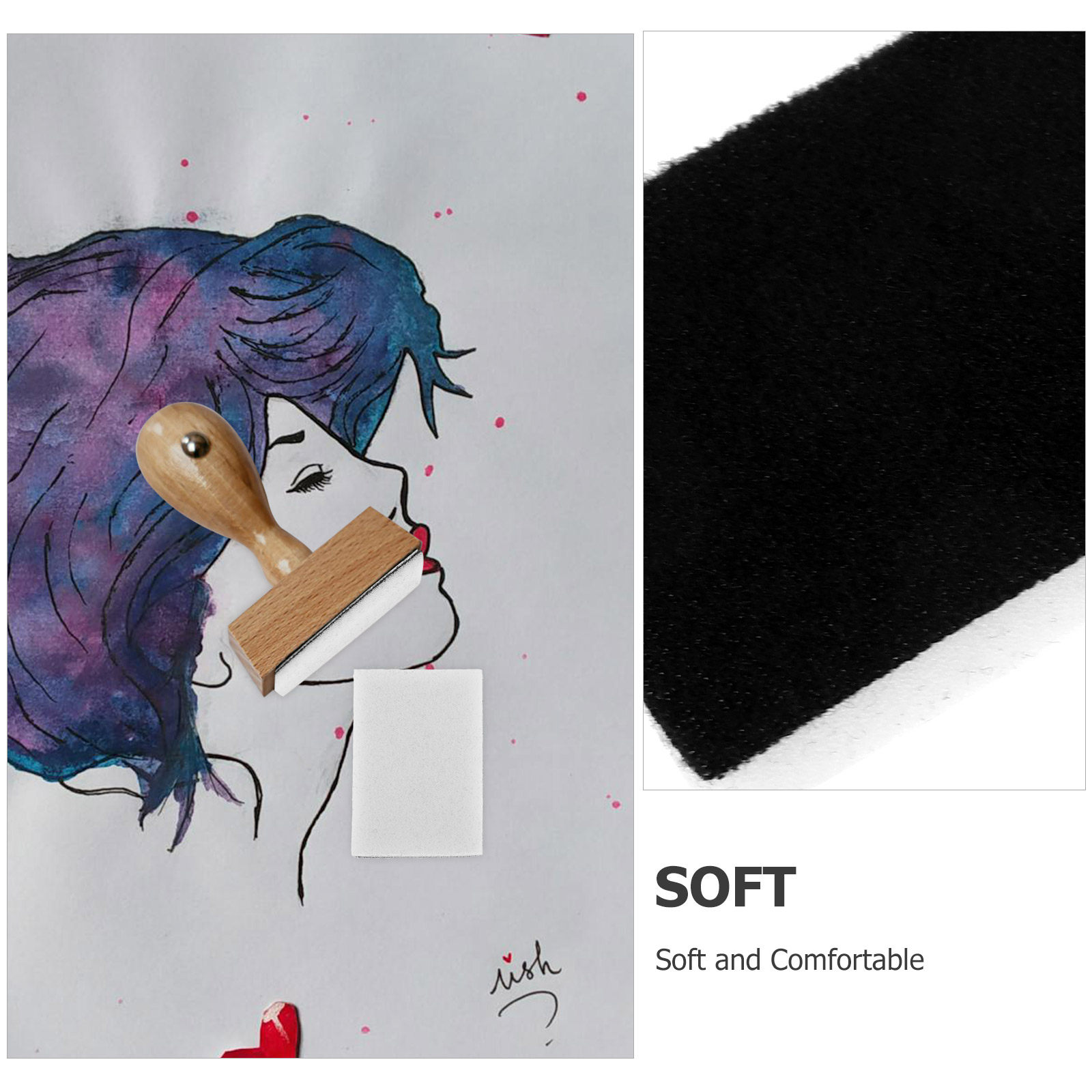 10 Stück quadratische Schaumst – Stamping Ink Pad Bewertung und Preis