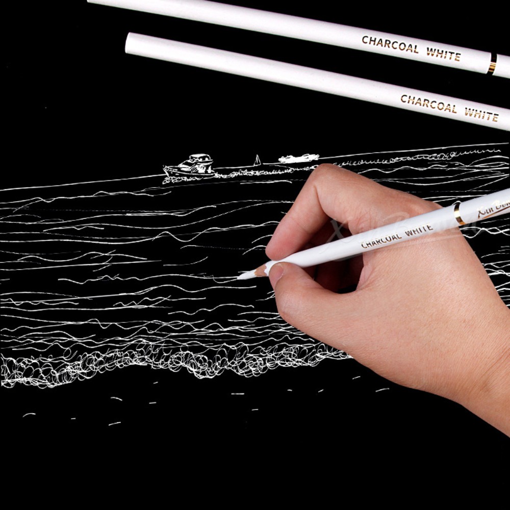 3Pcs Weiche/Medium/Hart Kohles – Sketching Charcoal Set Bewertung und Preis