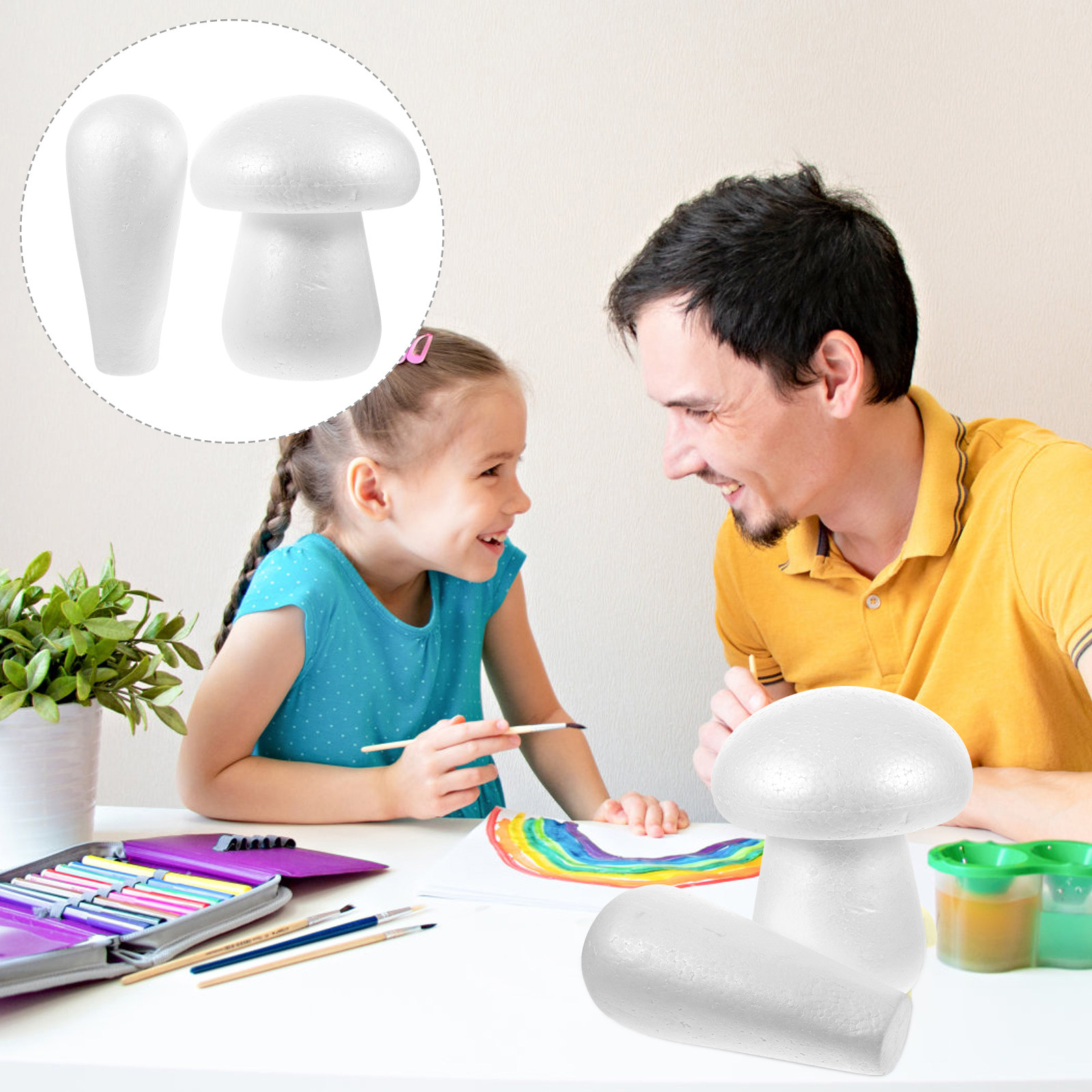 2 Stück DIY Schaumstoff-Gemüse – Art Craft Vegetables Bewertung und Preis
