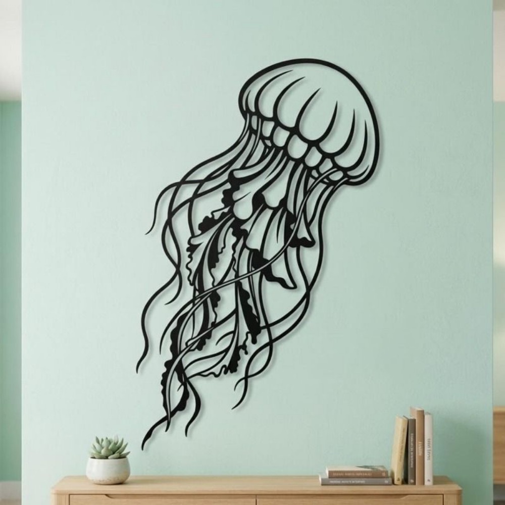 CIFBUY Metall-Wandkunst, Quall – Art Craft Jellyfish Bewertung und Preis