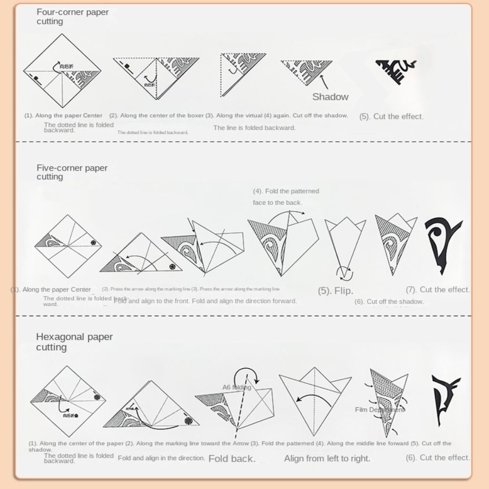 Traditionelle DIY-Papierschnit – Art Craft Easy With Paper Bewertung und Preis
