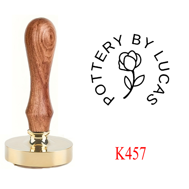 Individueller Töpferstempel fü – Art Craft Logo Design Bewertung und Preis